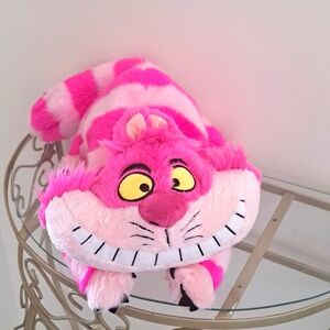 Disney Cheshire Cat Stuffed Animal - Pink and White